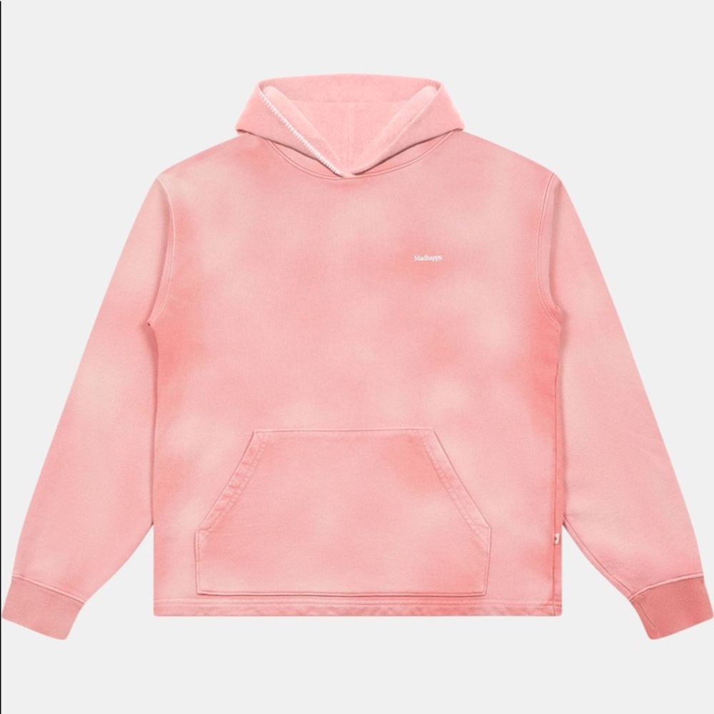 MADHAPPY reverse weave sweatshirt pink
